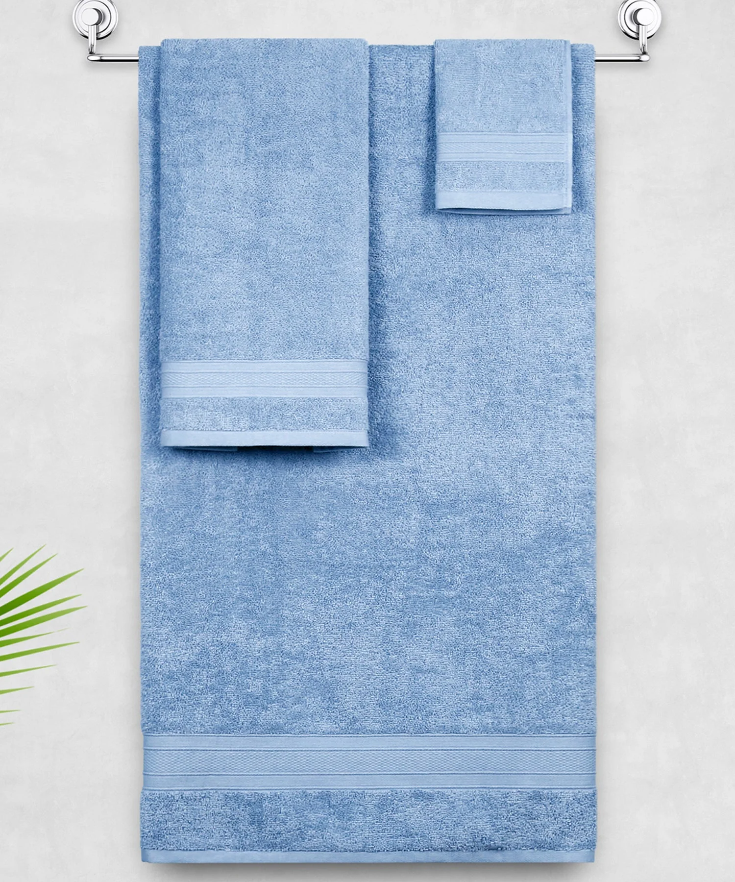 Soft Comfort 3Pc Towel Set, Allure|509 GSM Cotton|Air Rich Technology - Image 7