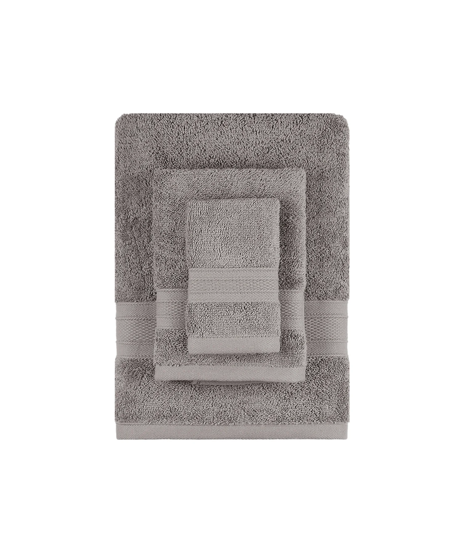 Soft Comfort 3Pc Towel Set, Charcoal|509 GSM Cotton|Air Rich Technology - Image 8