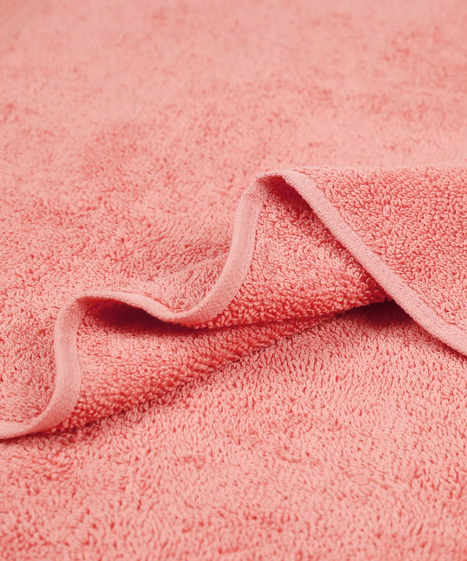 Soft Comfort 3Pc Towel Set, Coral Haze|509 GSM Cotton|Air Rich Technology - Image 5