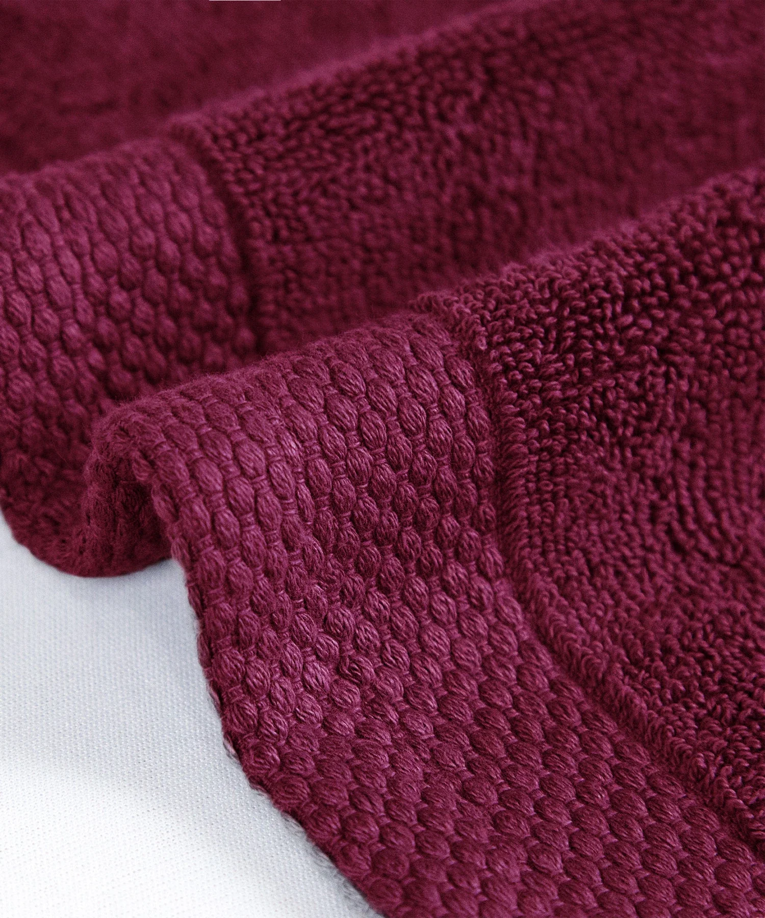 Soft Comfort 4Pc Face Towel Set, Wine Red |600 GSM Cotton|Superior Softness - Image 7