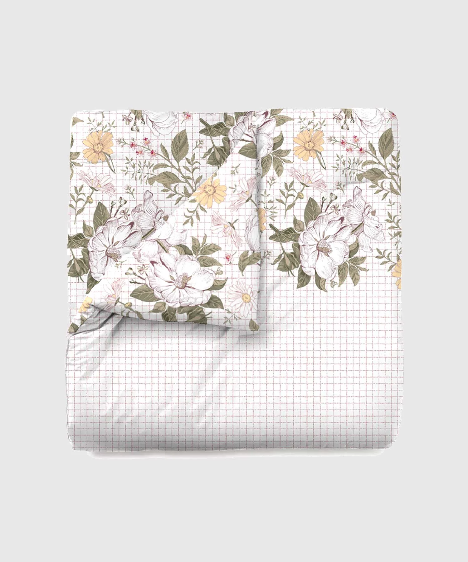 Soft Comfort Bedding Set, Backyard| 210TC, 200GSM Cotton|4 Pc Set - Image 4
