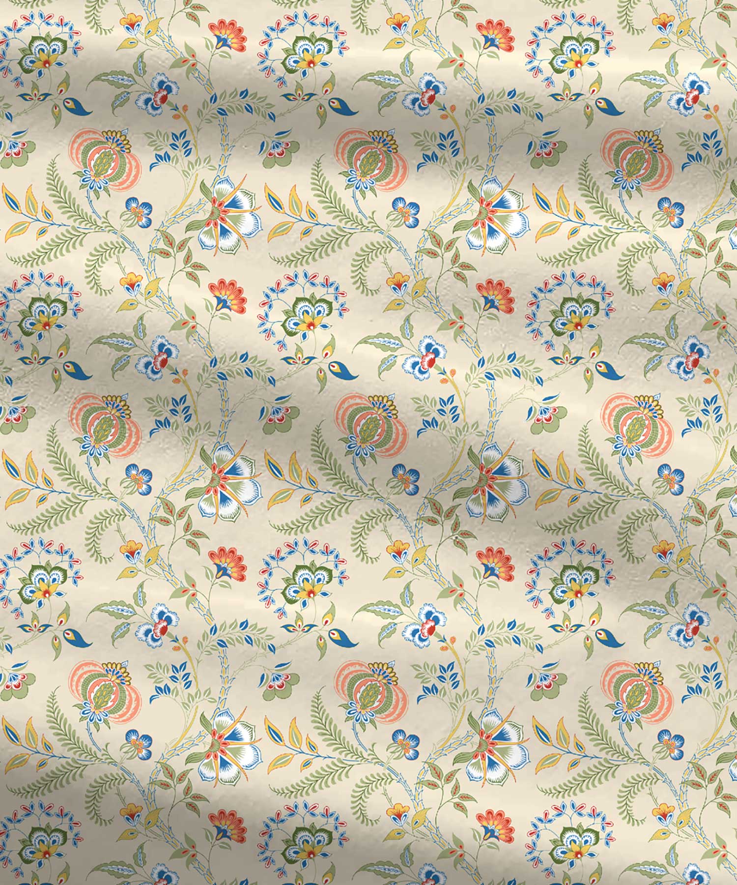 Soft Comfort Bedding Set, English Chintz| 210TC, 200GSM Cotton|4 Pc Set - Image 5