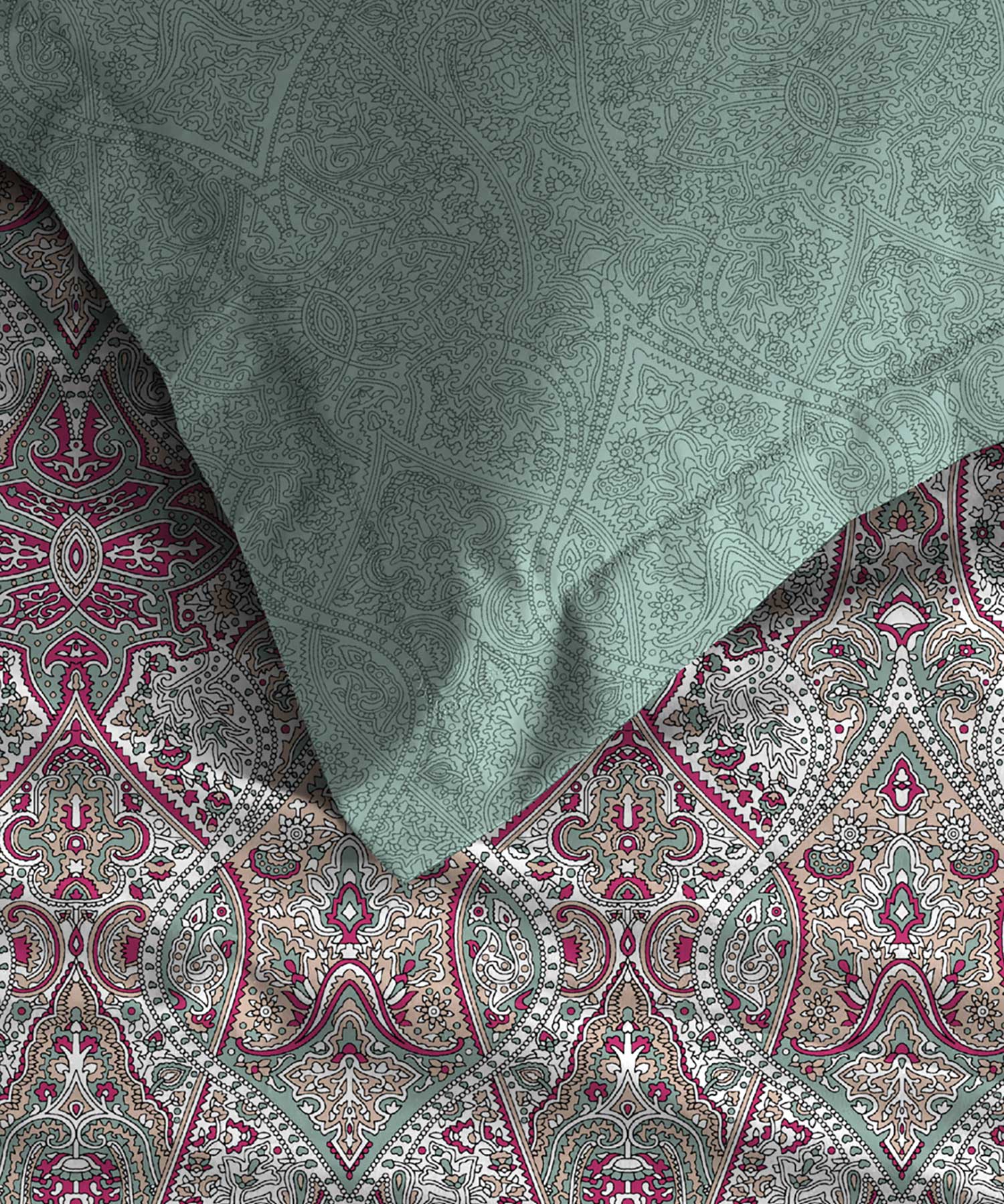 Soft Comfort Bedding Set, Victoria| 210TC, 200GSM Cotton|4 Pc Set - Image 3