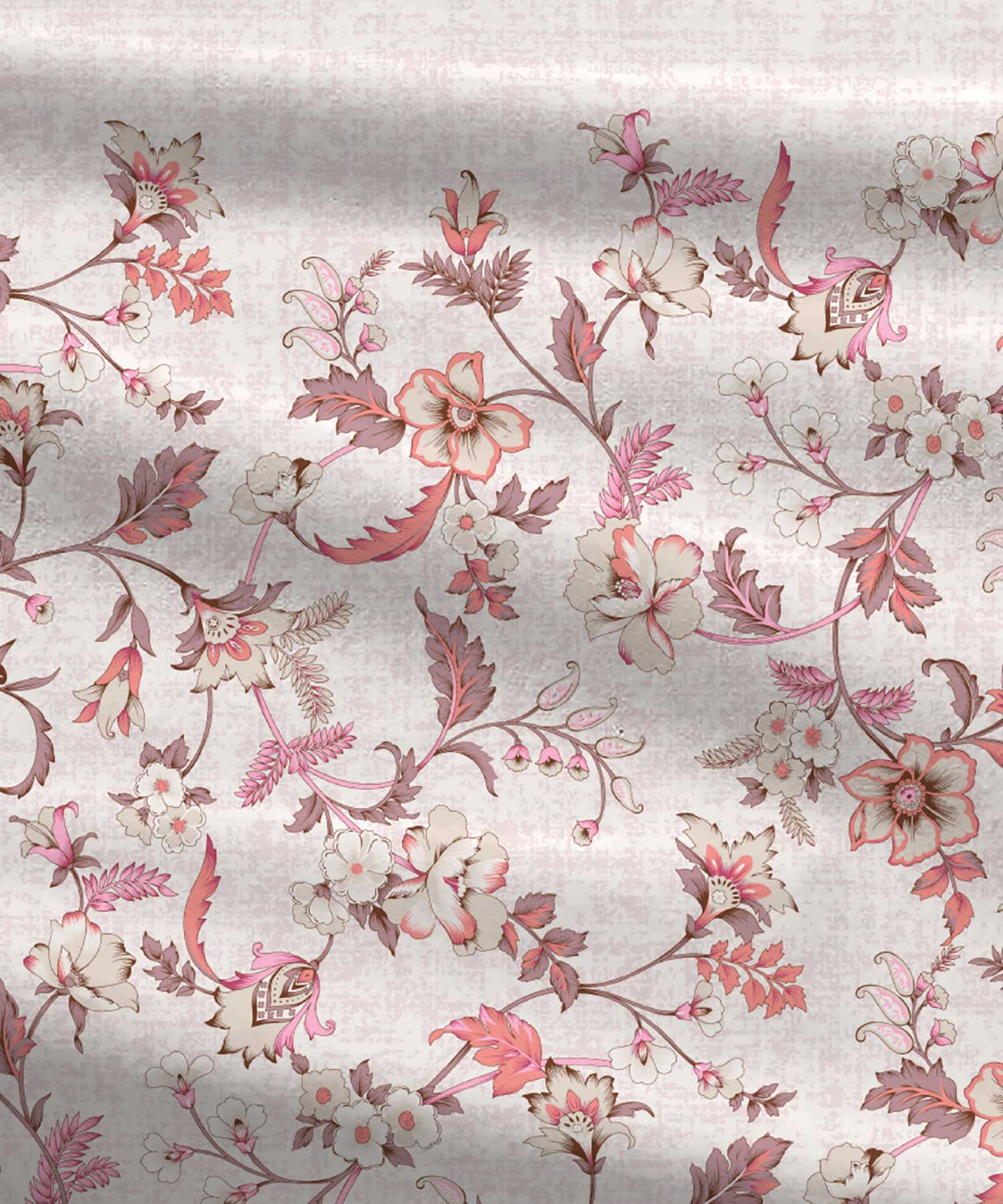 Soft Comfort King Bedsheet Set, Oriental| 210 TC Cotton|2 Pillow Covers - Image 3