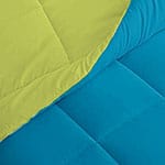 Soft Comfort Solid Double AC Comforter, Aqua Lush|200 GSM Micro Polyester|Reversible - Image 5