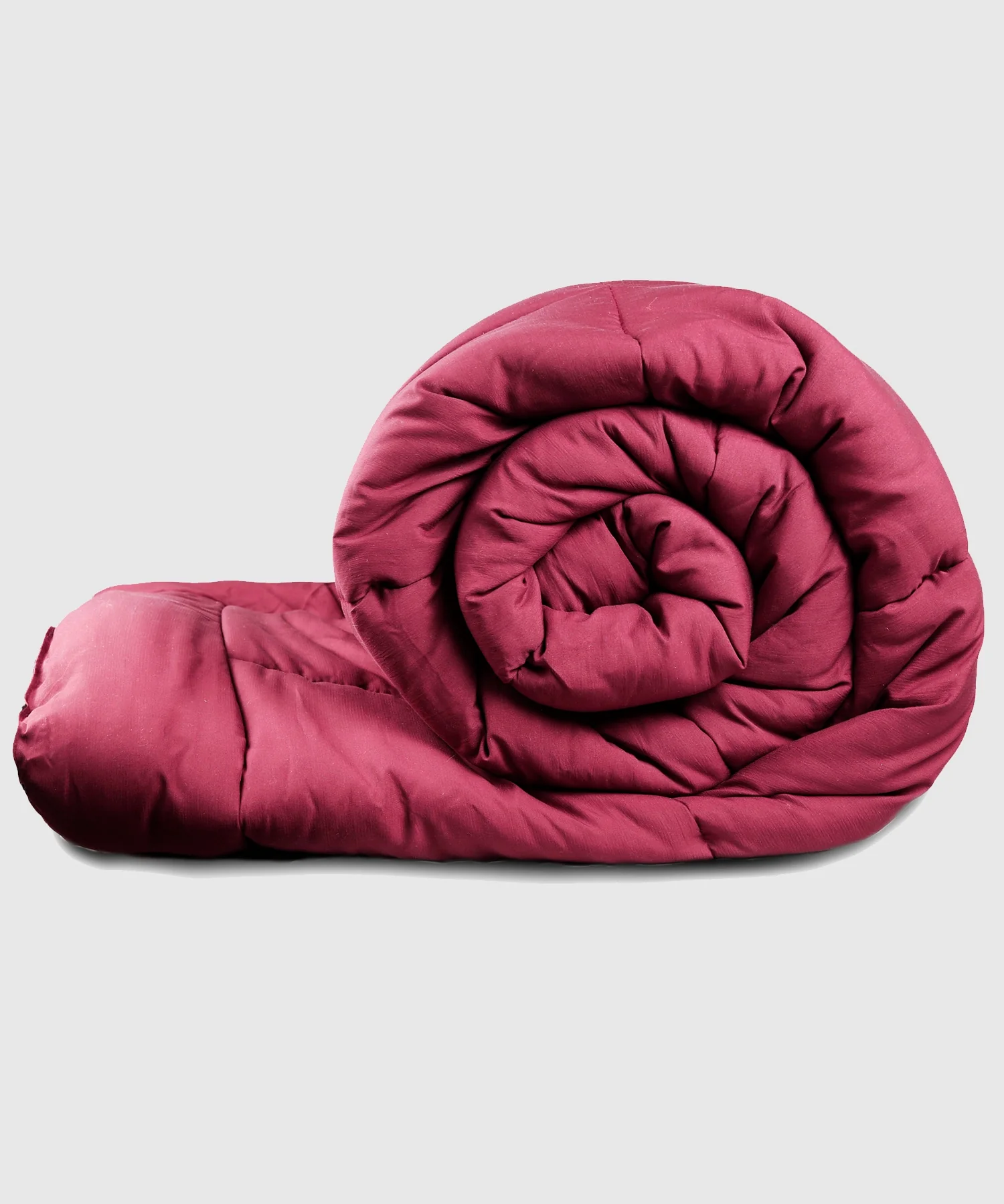Soft Comfort Solid Double AC Comforter, Hot Chocolate|200 GSM Micro Polyester|Reversible - Image 3