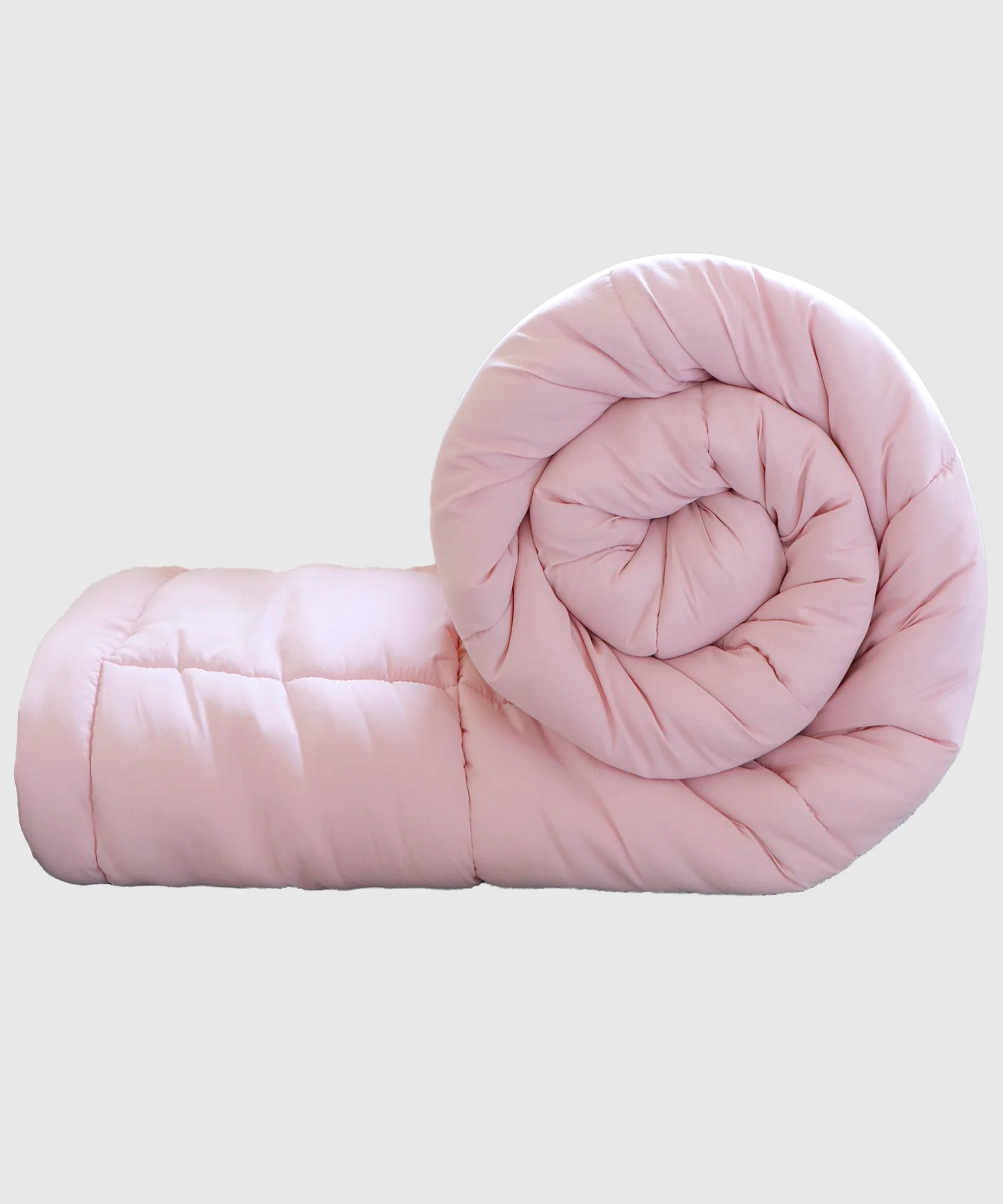 Soft Comfort Solid Double AC Comforter, Rose Dust|200 GSM Micro Polyester|Reversible - Image 3