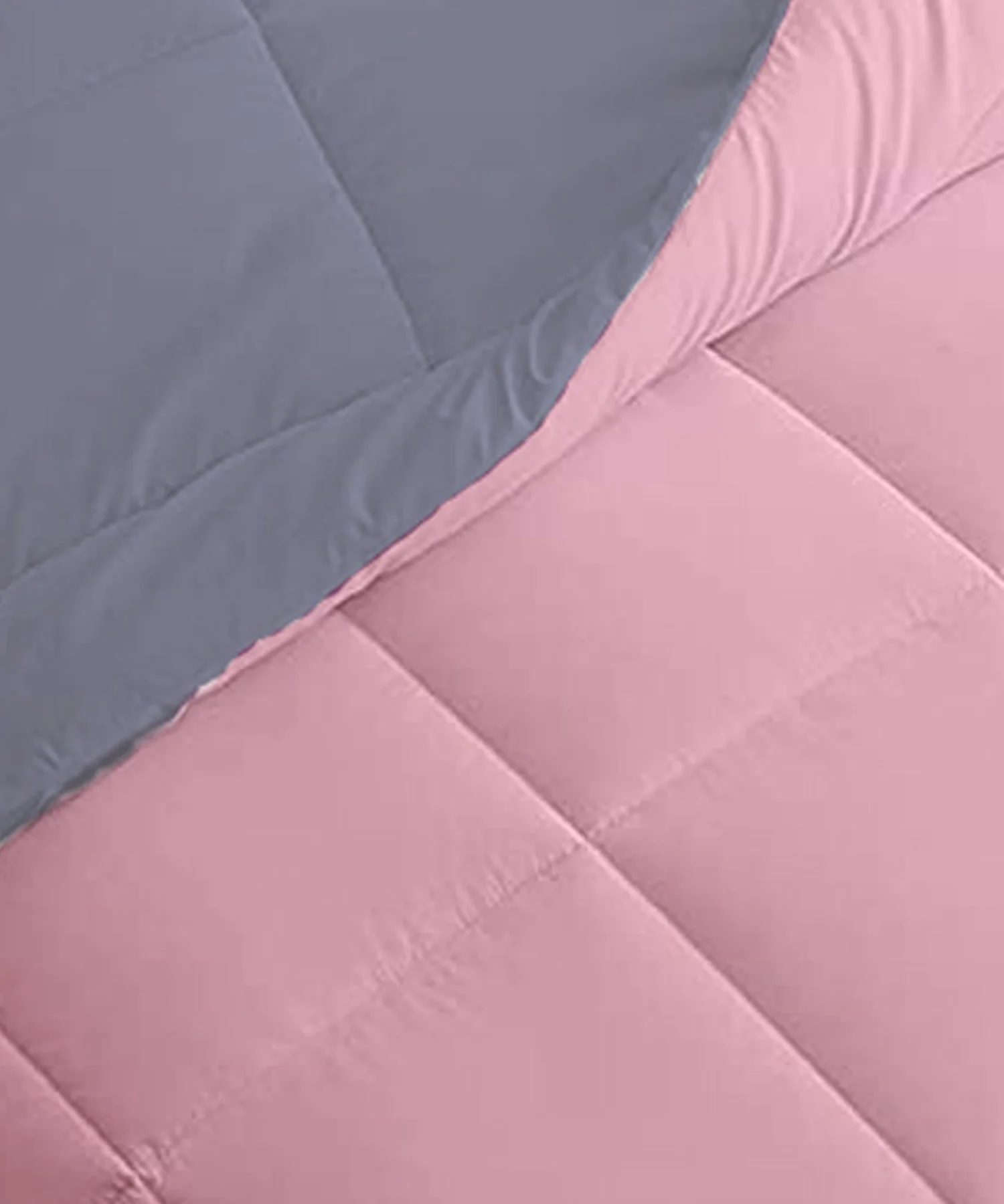Soft Comfort Solid Double AC Comforter, Rose Dust|200 GSM Micro Polyester|Reversible - Image 6