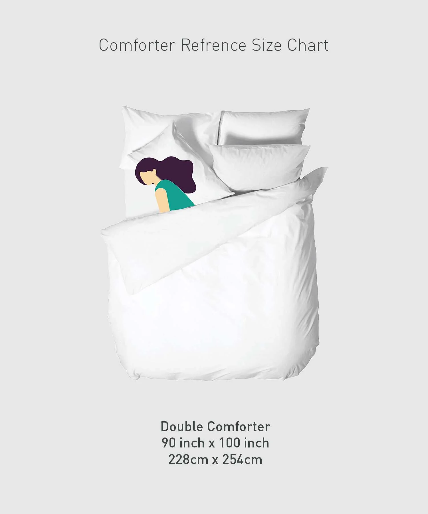 Soft Comfort Solid Double AC Comforter, Rose Dust|200 GSM Micro Polyester|Reversible - Image 7
