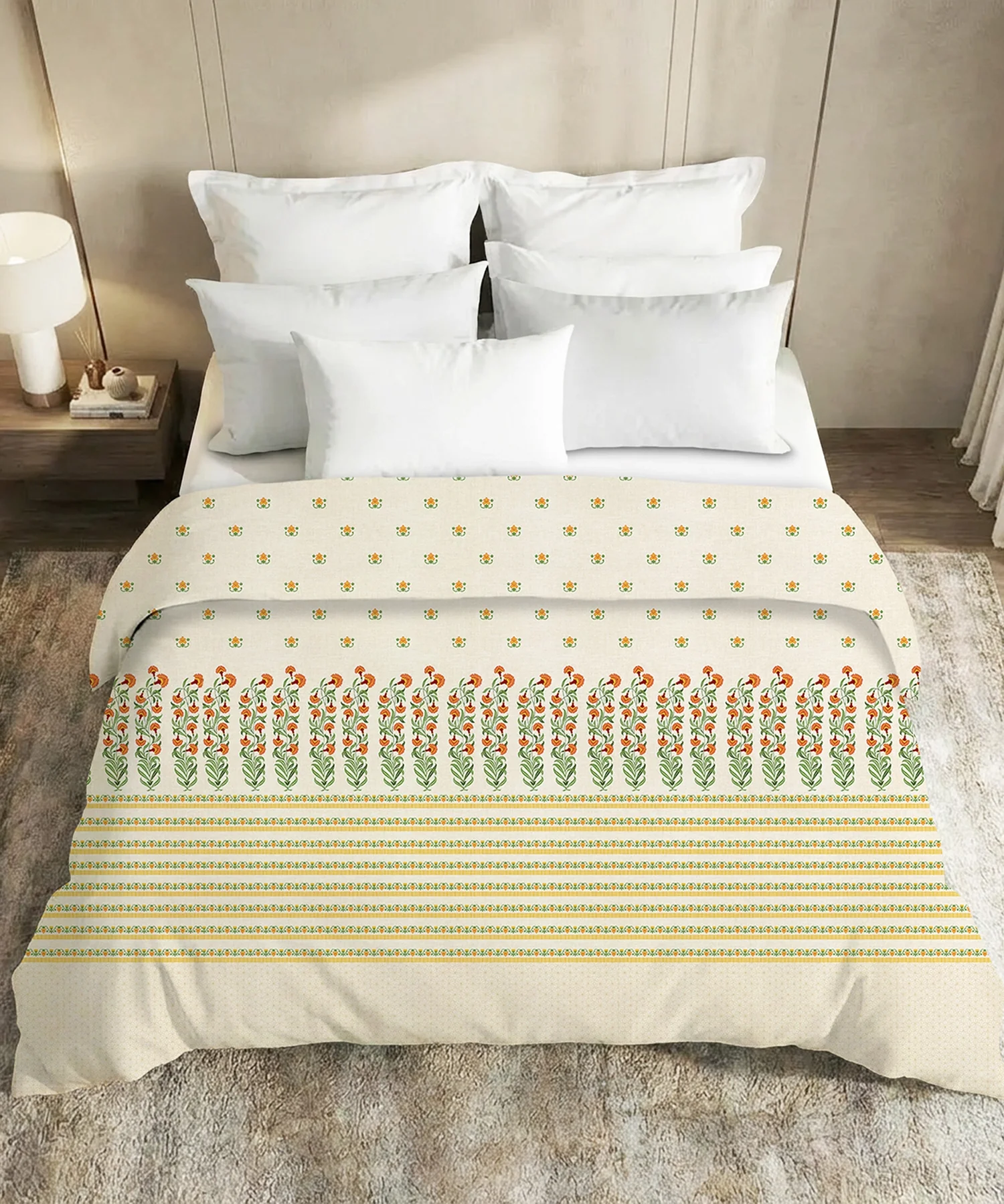 Soft Comfort Double AC Comforter, Art Age |200 GSM Cotton - Image 4