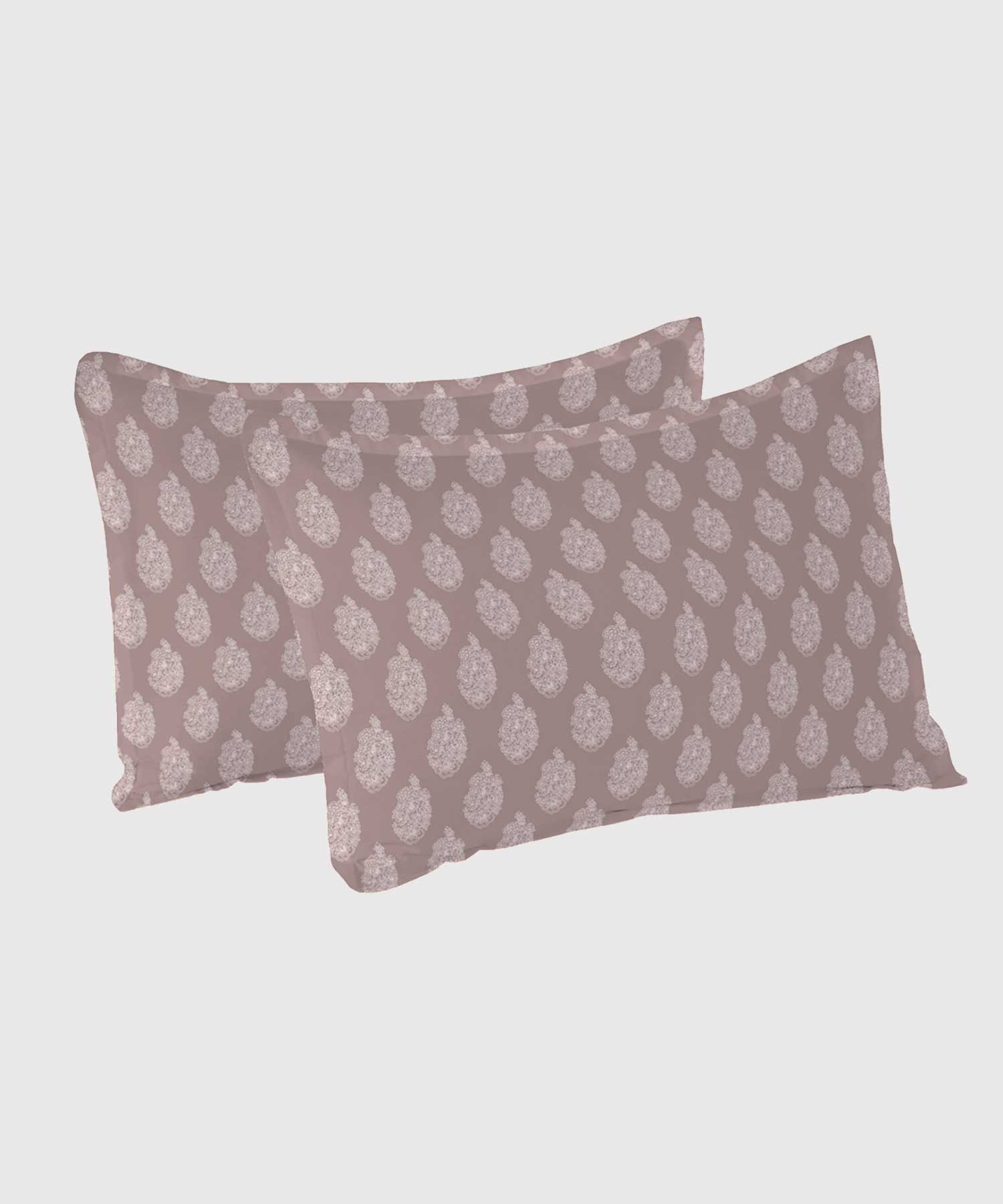Soft Comfort Pillow Covers Set, Marigold| 210 TC Cotton - Image 3