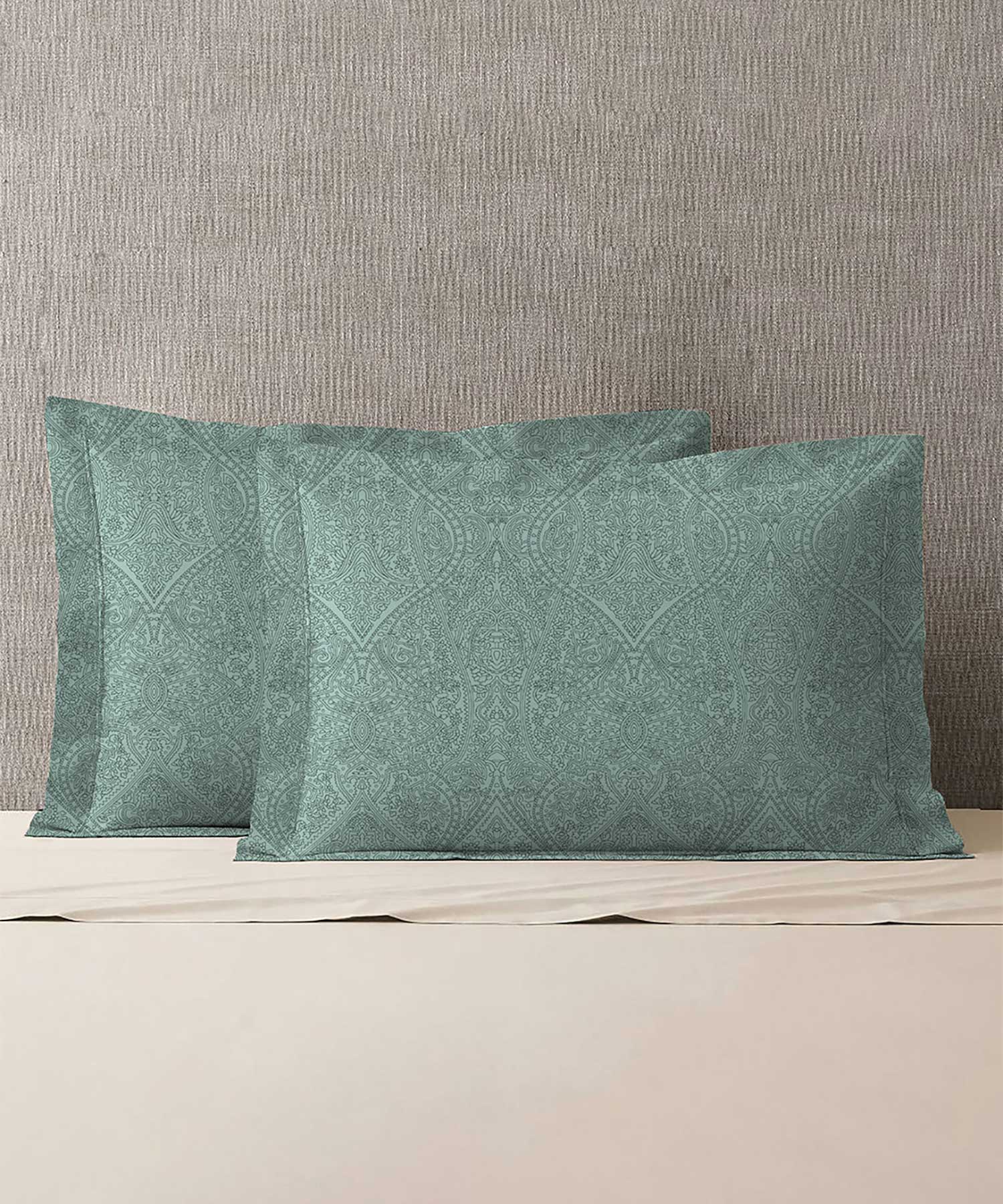Soft Comfort Pillow Covers Set, Victoria| 210 TC Cotton
