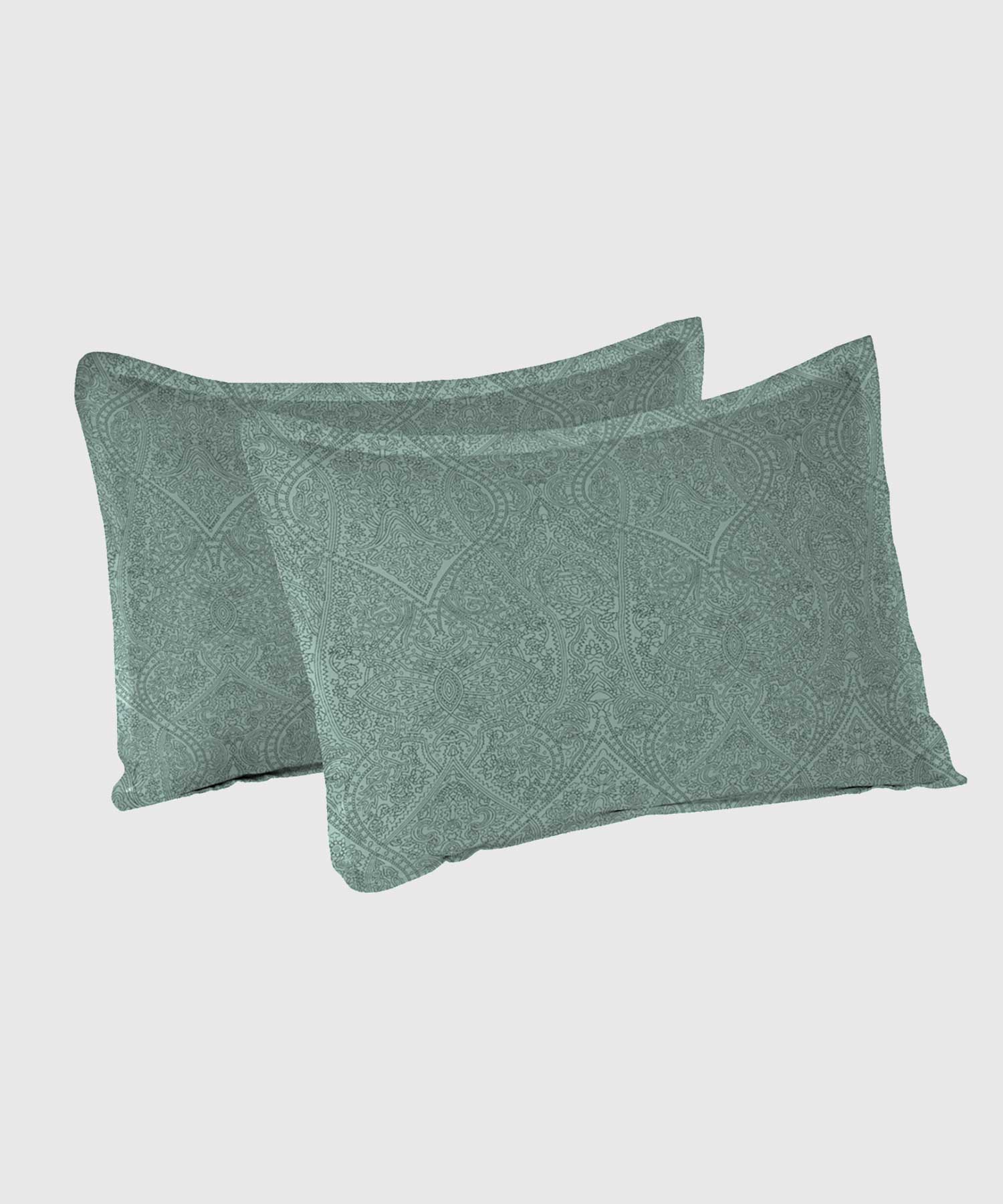 Soft Comfort Pillow Covers Set, Victoria| 210 TC Cotton - Image 3