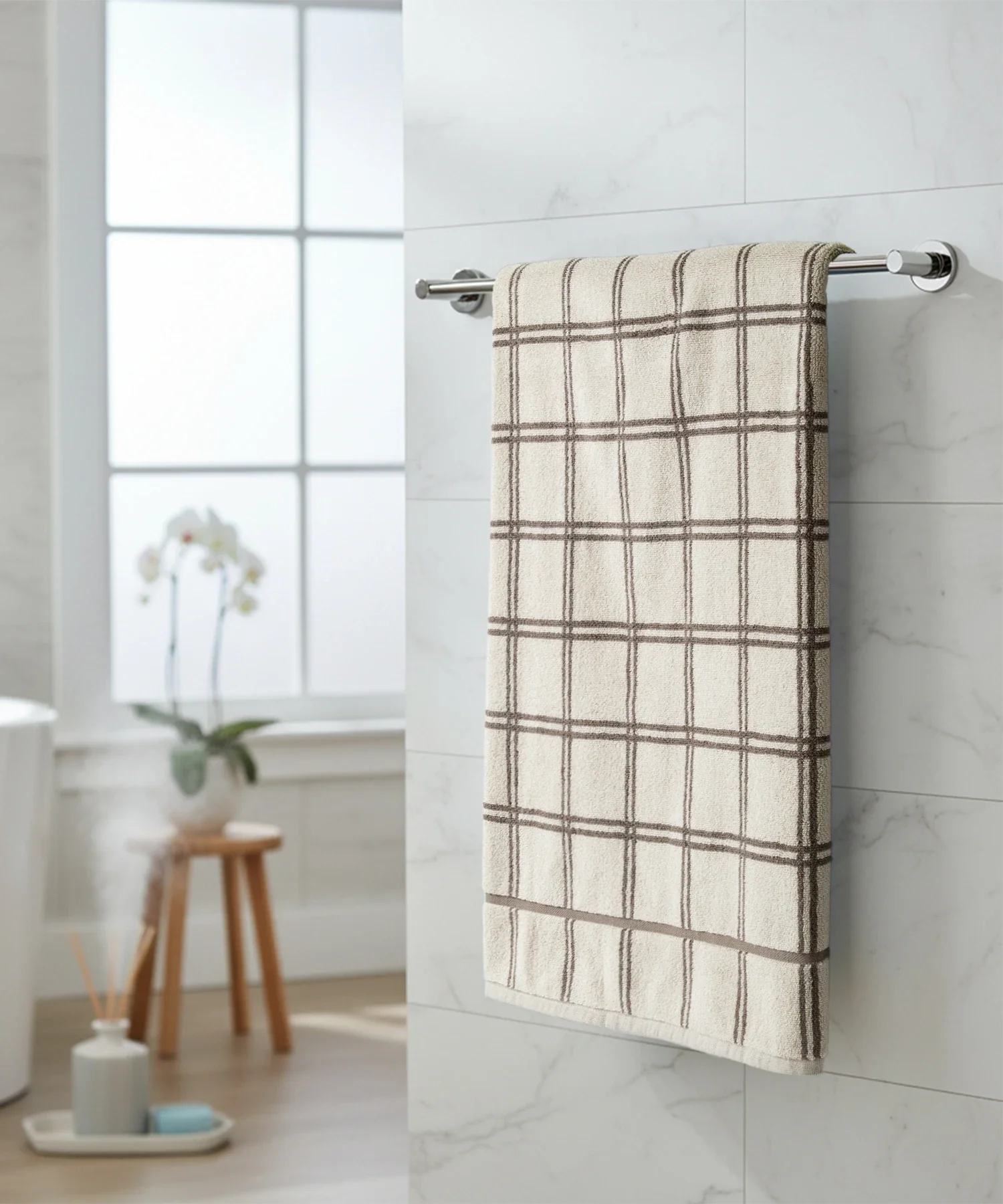 Symphony of Threads 1Pc Bath Towel, Orris| 625 GSM Cotton