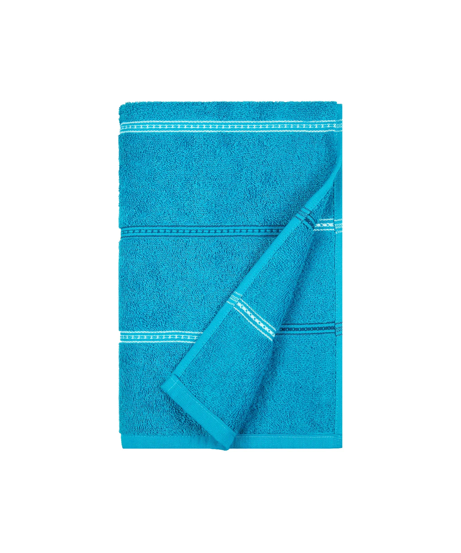 Urban Comfort Bath Towel, Tiffany Teal| 450 GSM Cotton|Dry Fast - Image 3