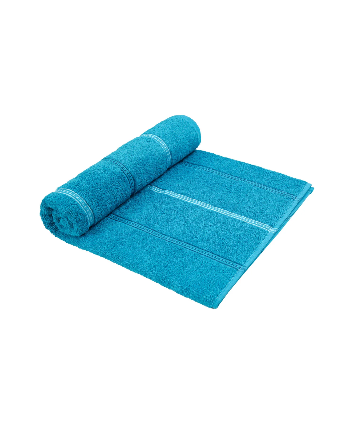 Urban Comfort Bath Towel, Tiffany Teal| 450 GSM Cotton|Dry Fast - Image 4