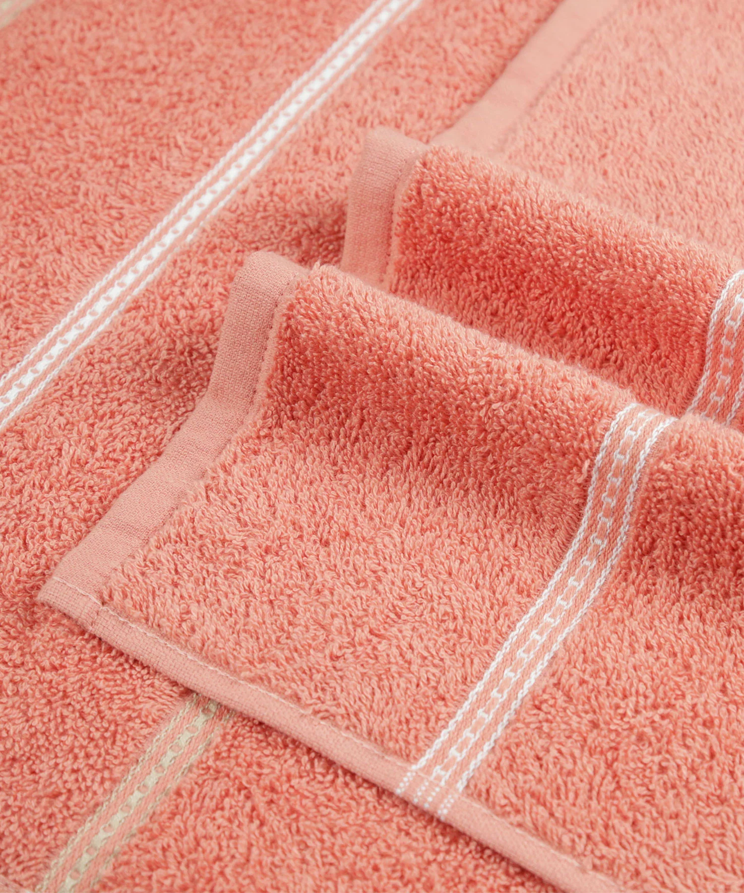 Urban Comfort 2 Pc Hand Towel Set, Brick Red| 450 GSM Cotton|Dry Fast - Image 6