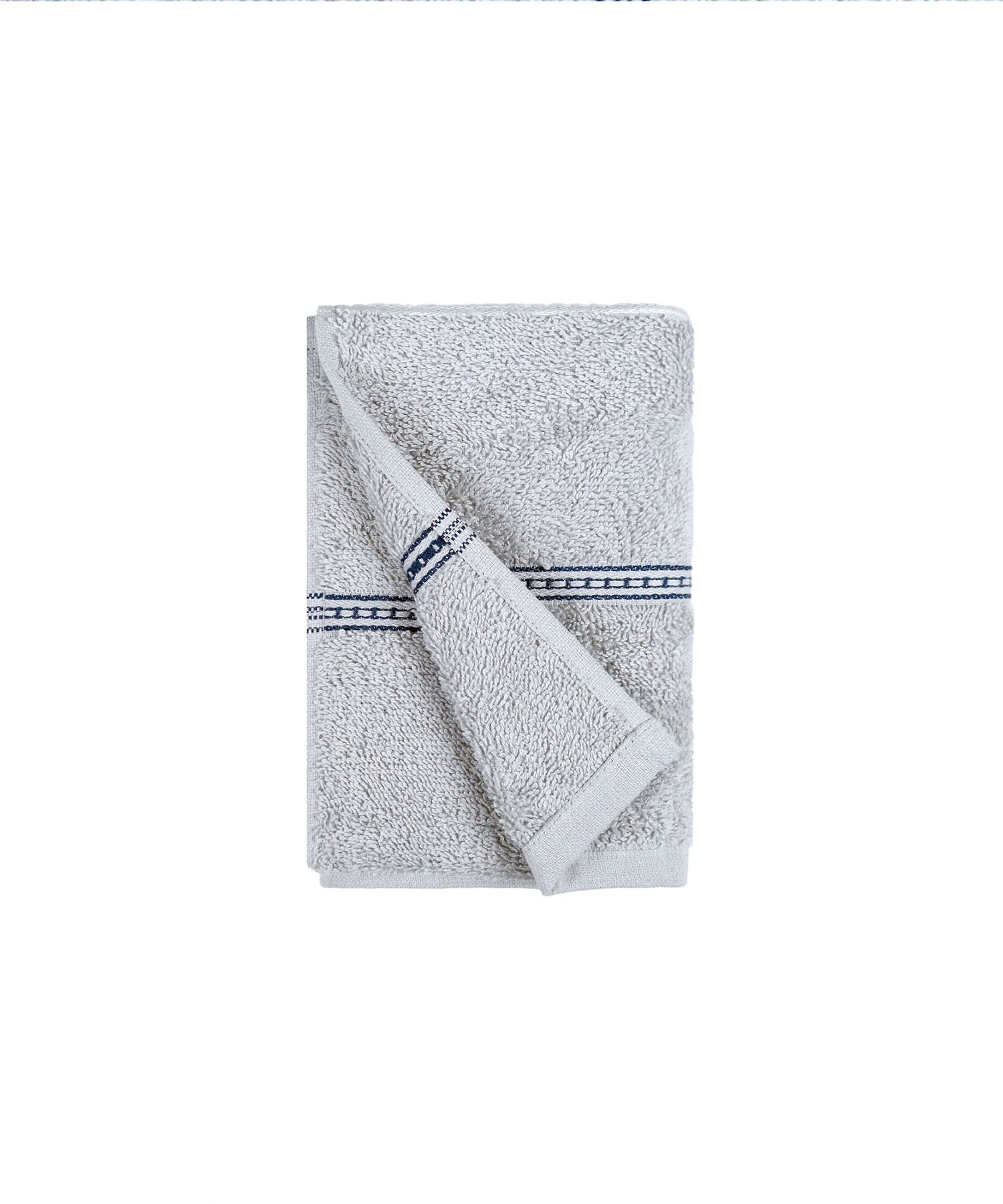 Urban Comfort 2 Pc Hand Towel Set, Disty Grey| 450 GSM Cotton|Dry Fast - Image 5