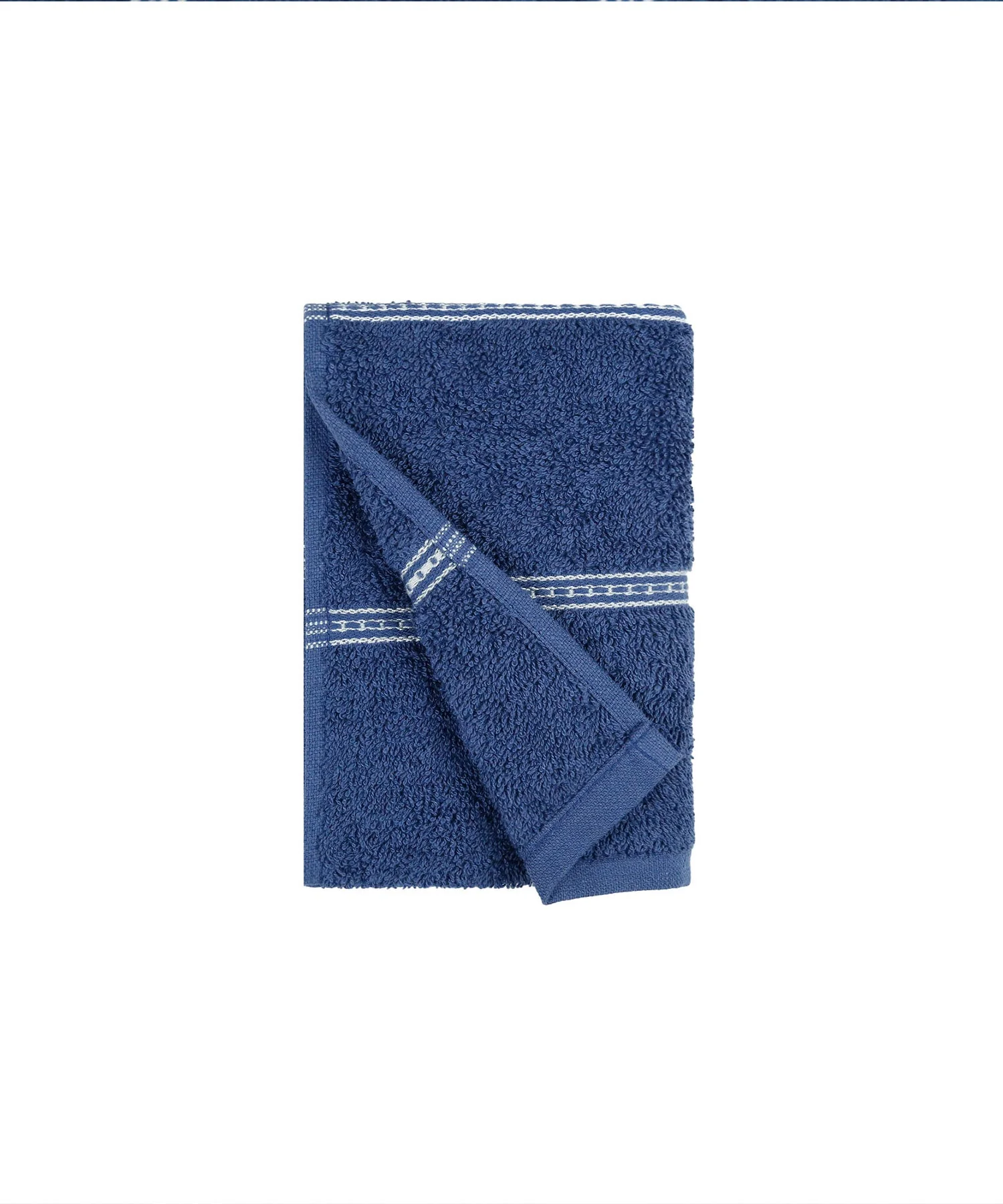 Urban Comfort 2 Pc Hand Towel Set,Doodle Blue| 450 GSM Cotton|Dry Fast - Image 4