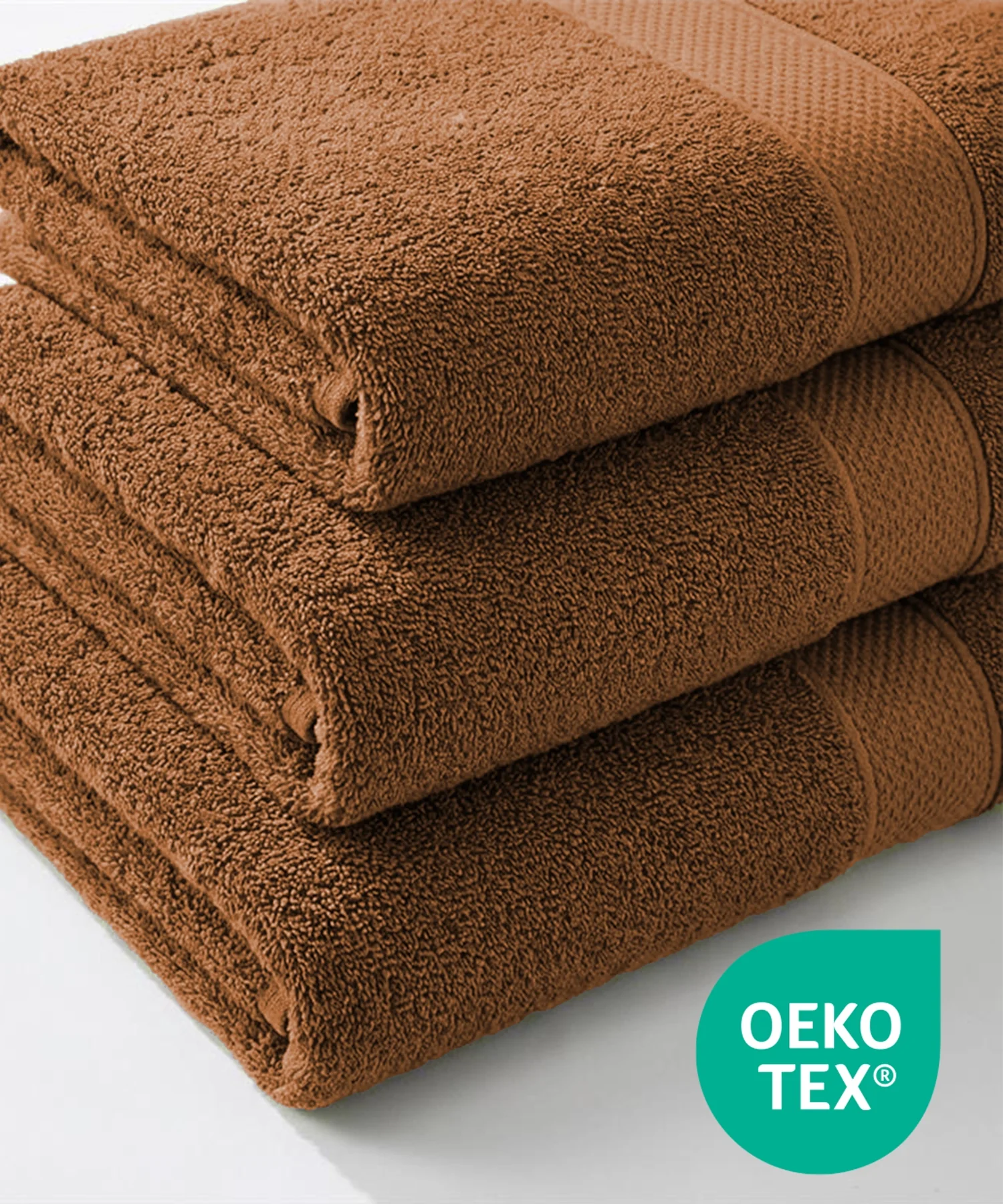 Urban Comfort Bath Towel, Coconut Shell| 450 GSM Cotton - Image 7