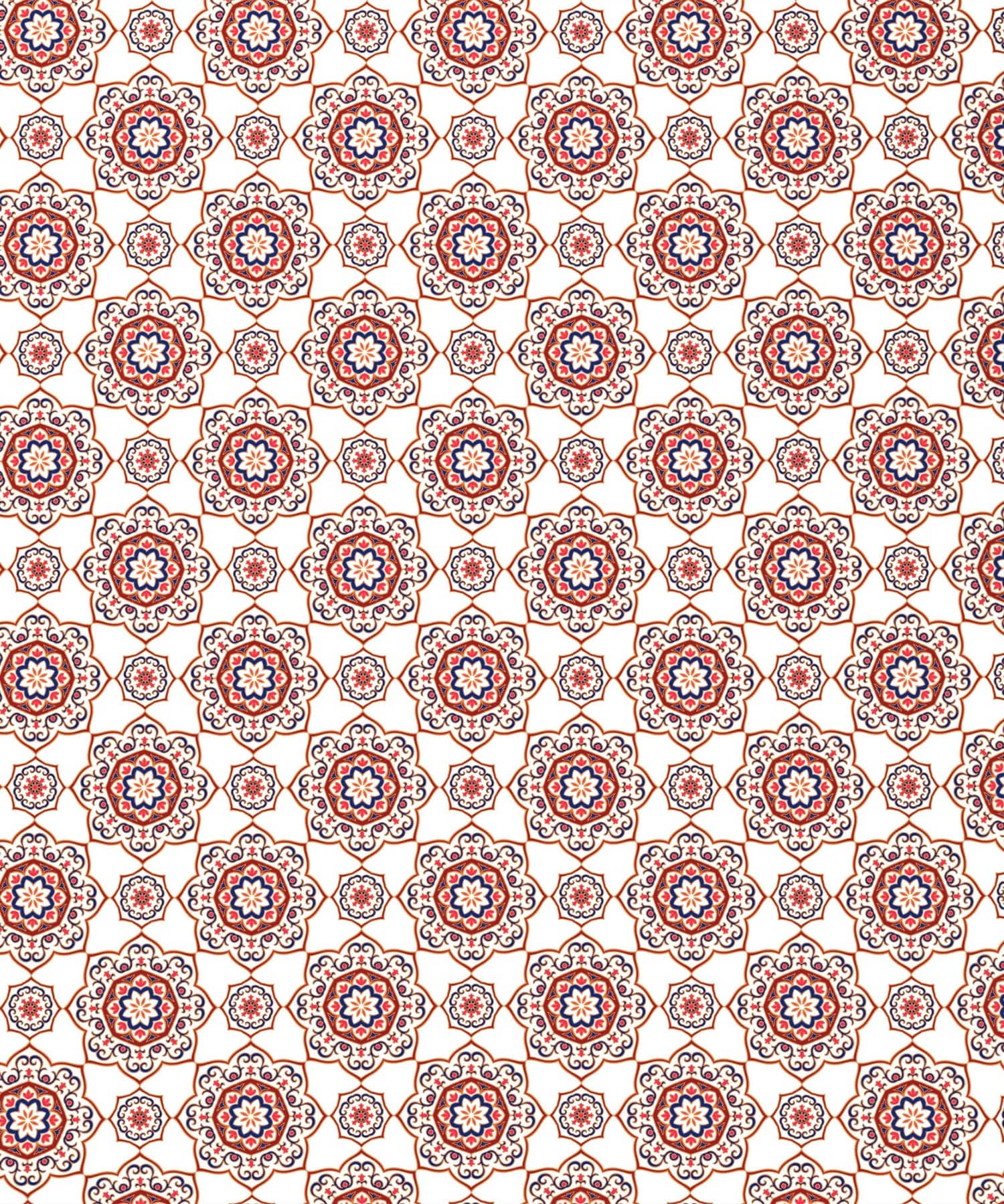 Urban Comfort Double AC Comforter, Majestic Mandala Red|120 GSM Cotton - Image 4