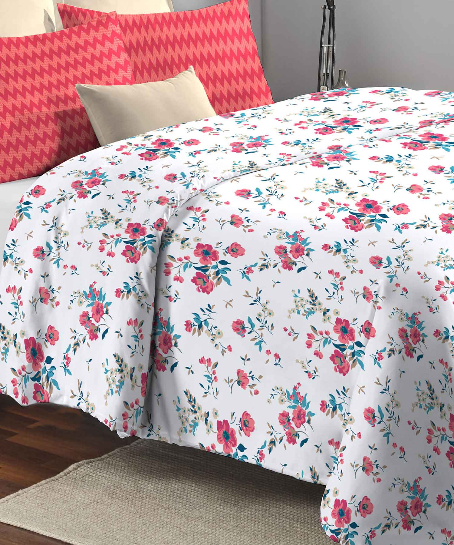 Urban Comfort Double AC Comforter, Sunset Magenta |120GSM Cotton - Image 2
