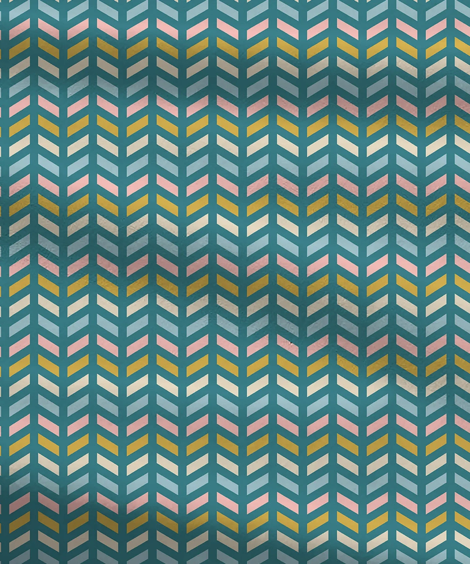 Urban Comfort King Fitted Bedsheet Set, Party Mood Teal|144 TC Cotton| 2 Pillow Covers - Image 6