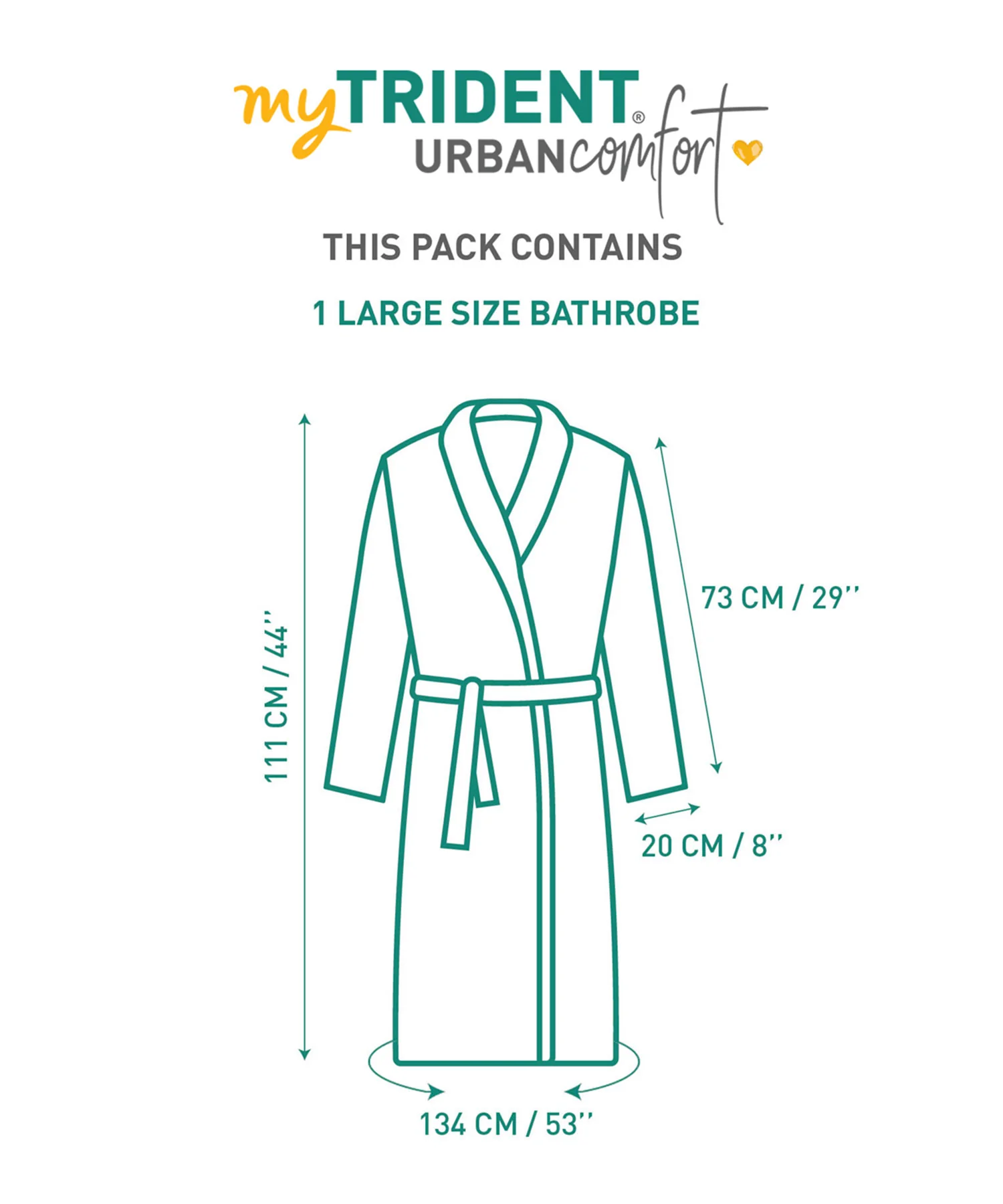 Urban Comfort Unisex Large Bathrobe, Tango Red| 240 GSM Cotton - Image 8
