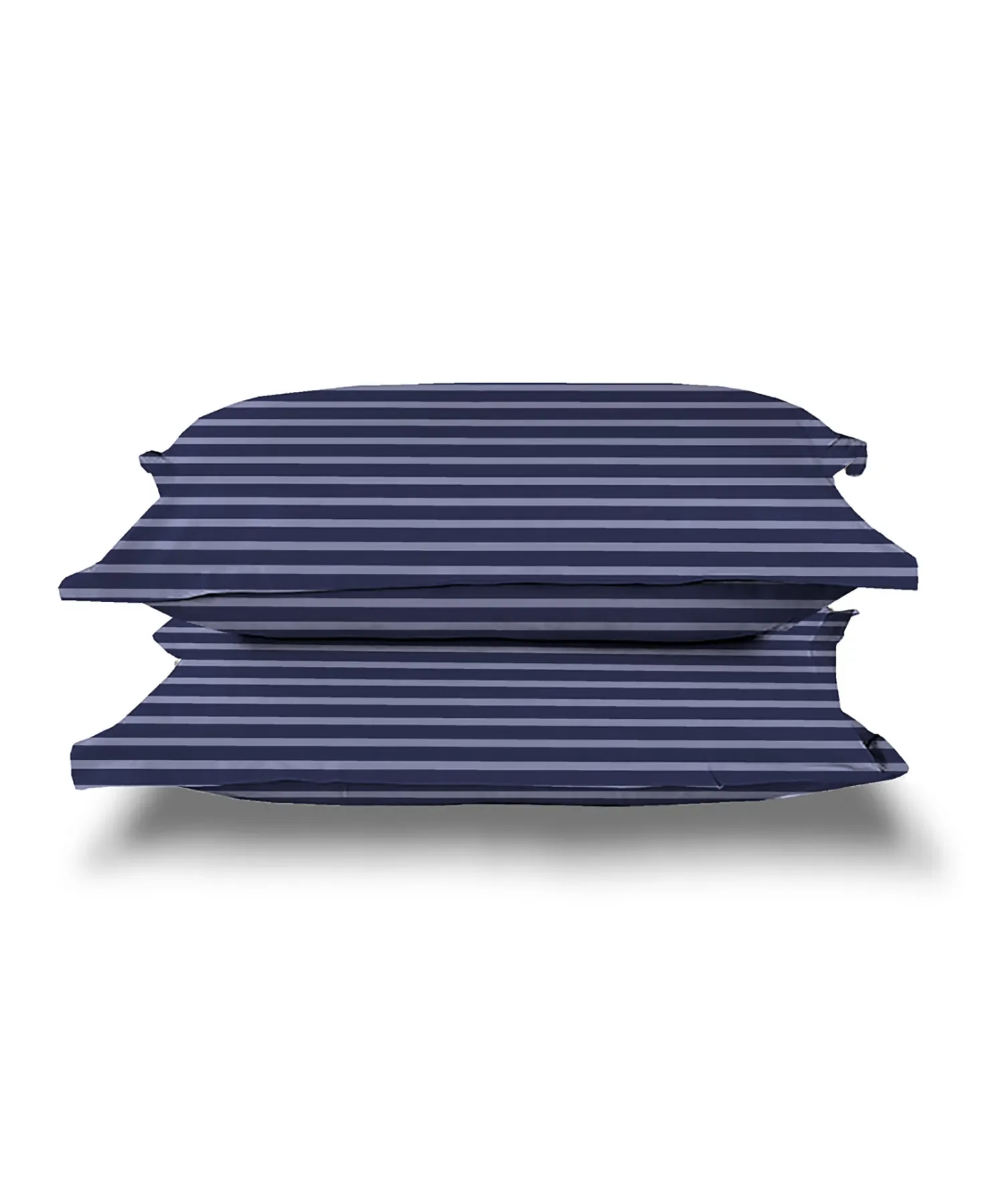 Urban Comfort Pillow Covers Set, Modern Indigo| 144 TC Cotton - Image 4