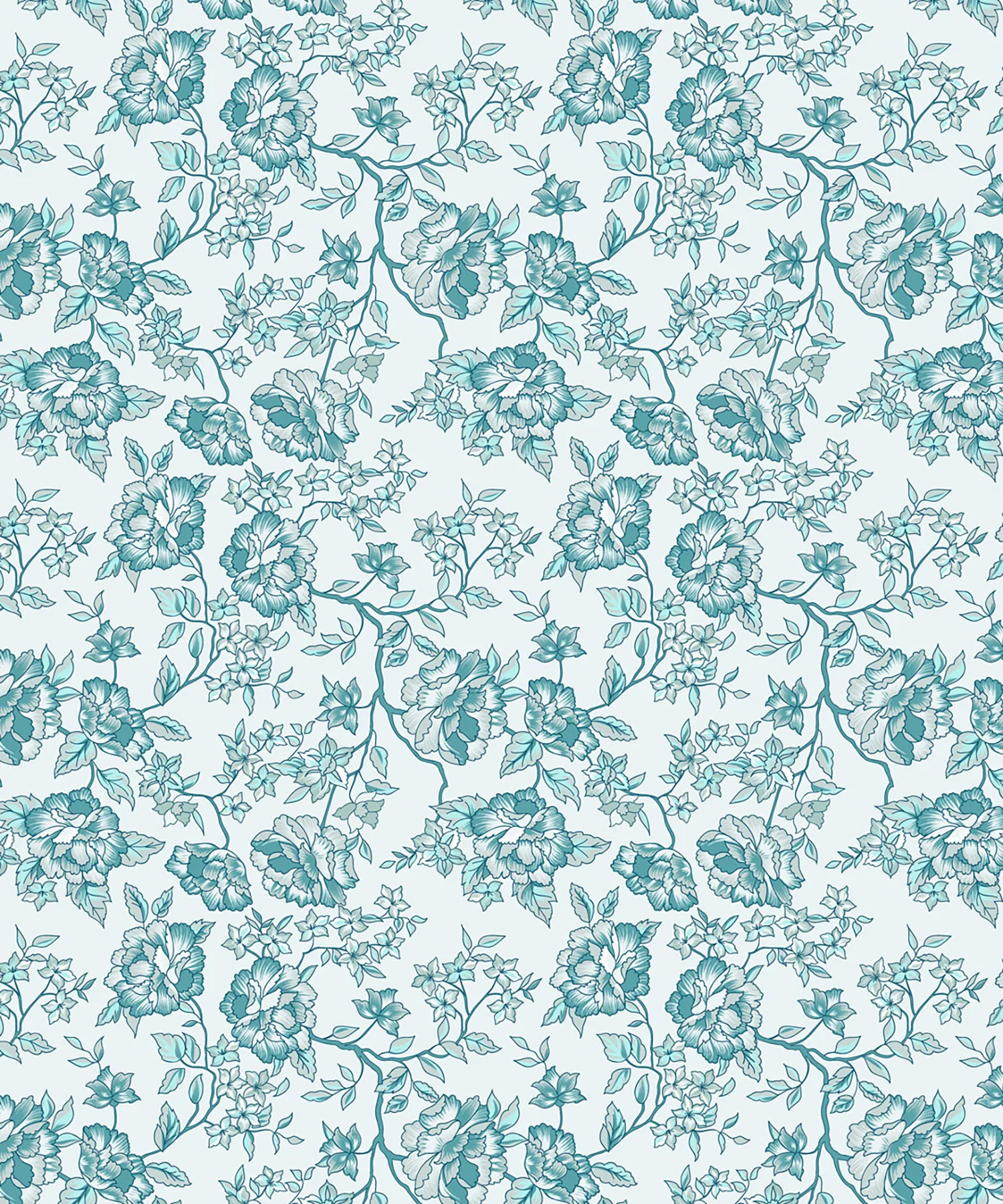 Urban Comfort Single Bedsheet Set, Juliet Blue |144 TC Cotton| 1 Pillow Covers - Image 4