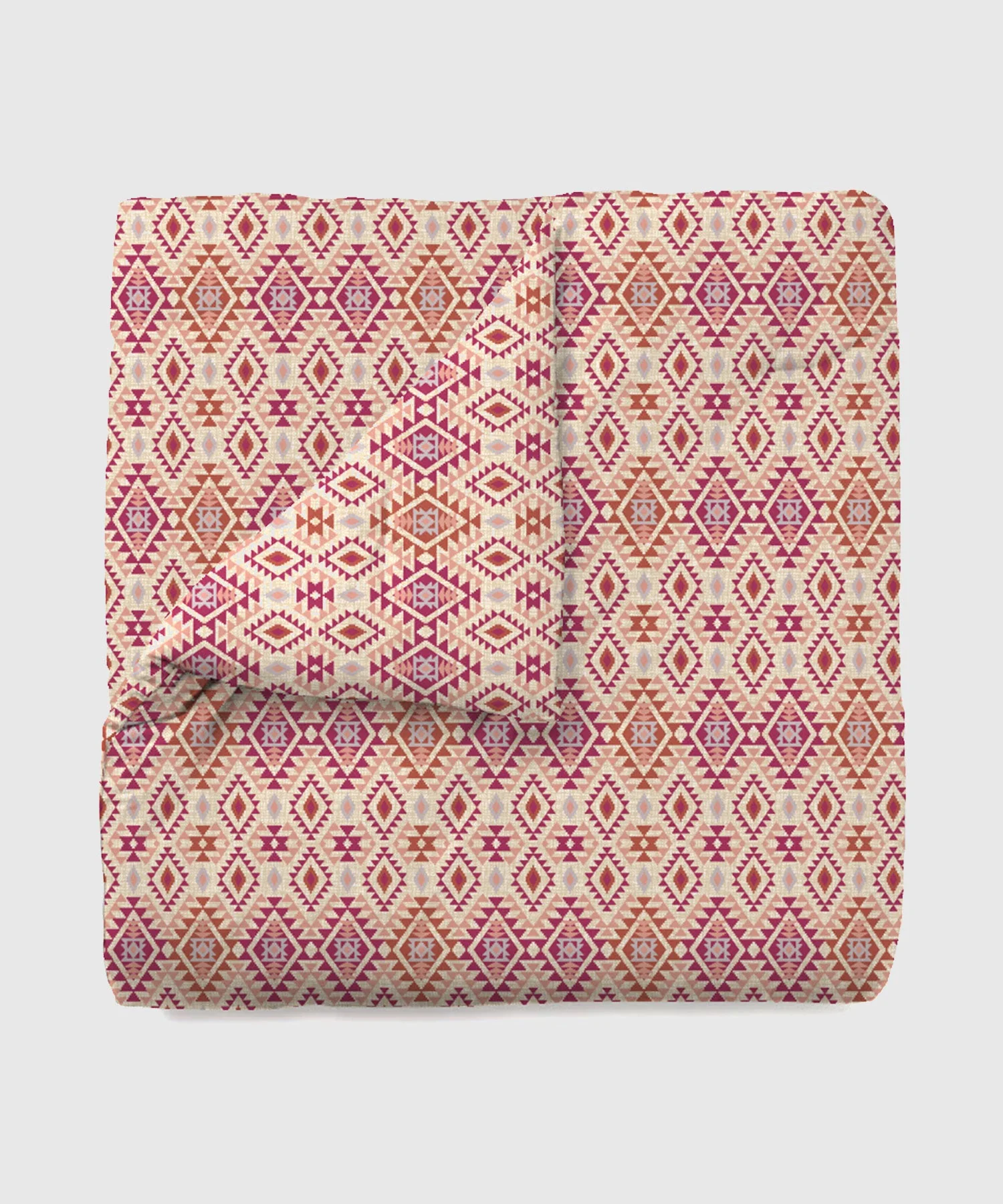 Urban Comfort Single AC Comforter, Aria Red|120GSM Cotton - Image 3